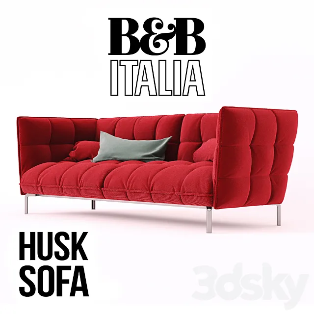 B & B Italia Husk 3DModel B & B Italia Husk 3DModel