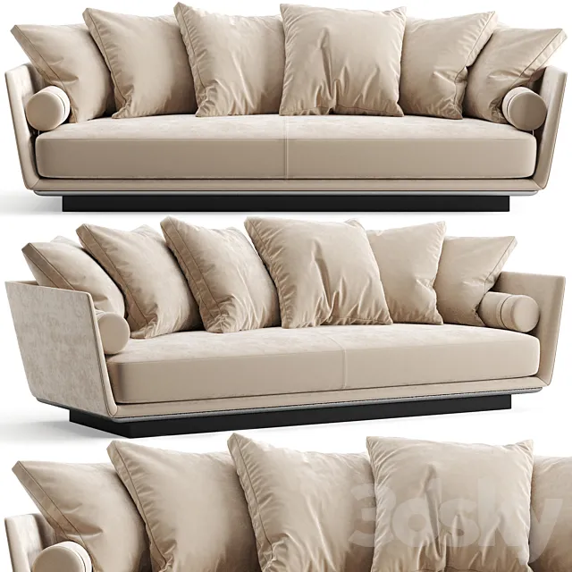 B & b Italia Noonu Sofa 3D Model B & b Italia Noonu Sofa 3D Model
