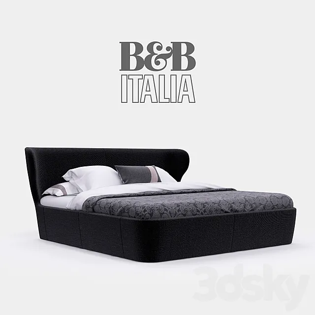 B & B italia. Papilio Bed 3DModel