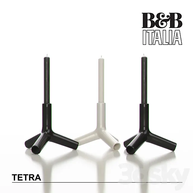 B & B Italia Tetra by Nauto Fukusawa 3D Model B & B Italia Tetra by Nauto Fukusawa 3D Model