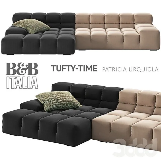 B & B Italia TUFTY-TIME 2 3D Model B & B Italia TUFTY-TIME 2 3D Model