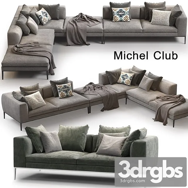 B & b Michel club sofa B & b Michel club sofa