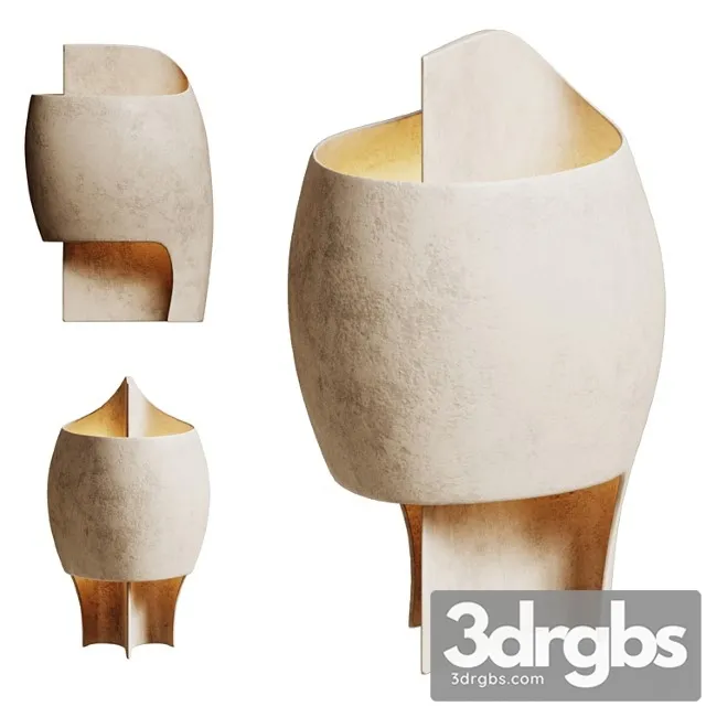 B Lamp White By Thierry Dreyfus X Nymphenburg 3D Model Download