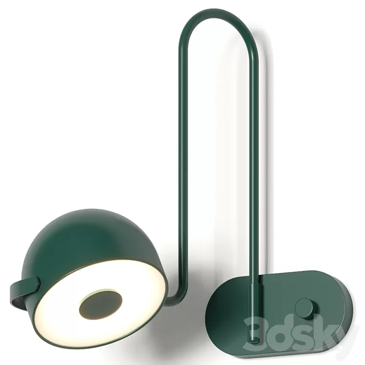B.lux Bowee W Wall Lamp 3D Model B.lux Bowee W Wall Lamp 3D Model