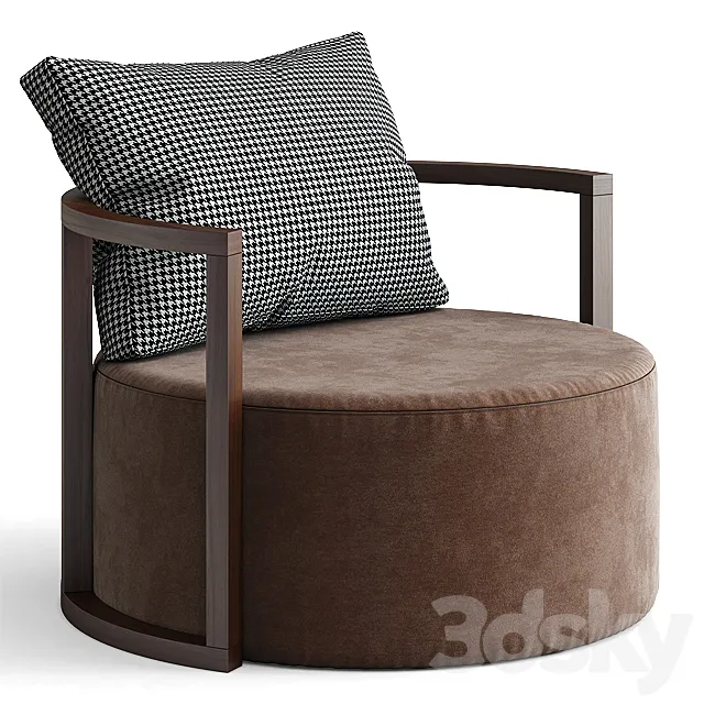 B & T design _ KAV Armchair 3D Model B & T design _ KAV Armchair 3D Model