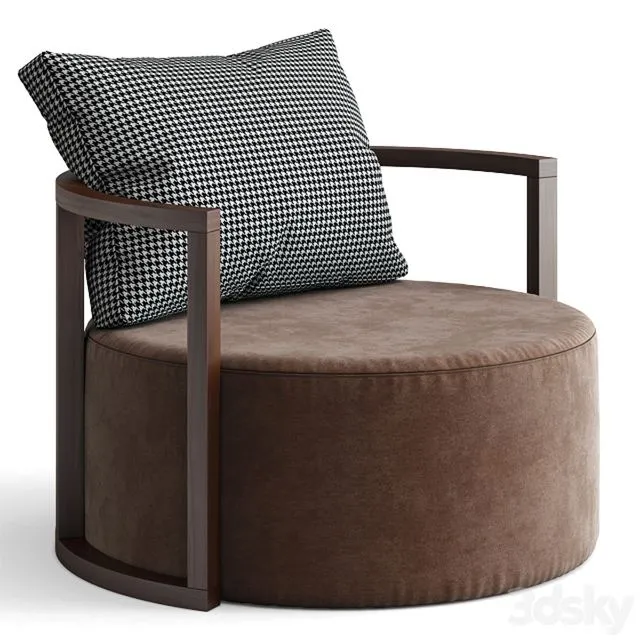 B & T design KAV Armchair 3D Model B & T design KAV Armchair 3D Model