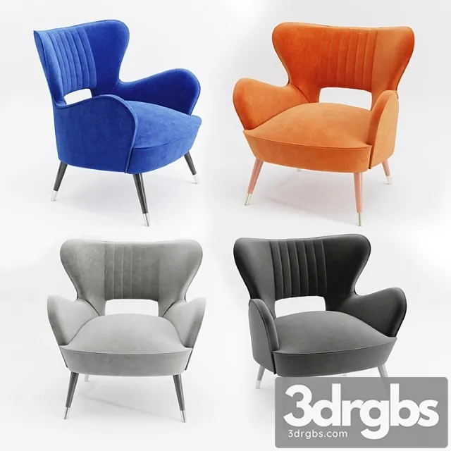 Babe armchair by munna 3D Model Download Babe armchair by munna 3D Model Download
