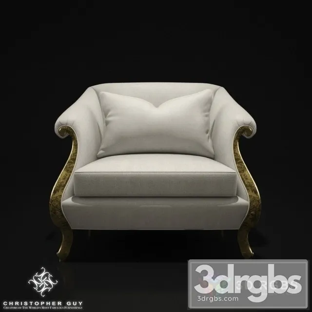 Babette Armchair 3D Model Download Babette Armchair 3D Model Download