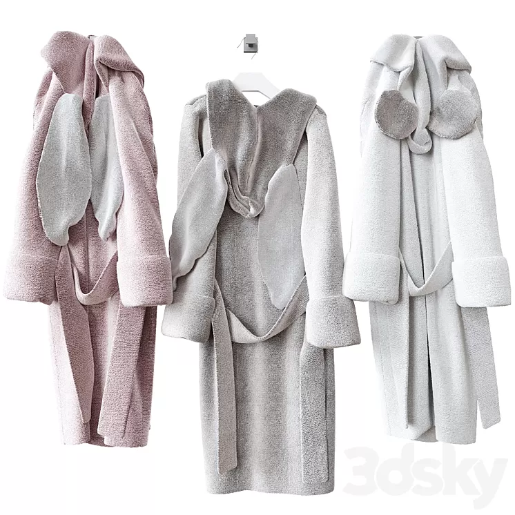 Baby Bath Set 1 3D Model Free Download