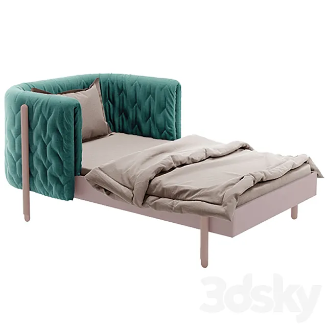 Baby bed 3D Model Baby bed 3D Model