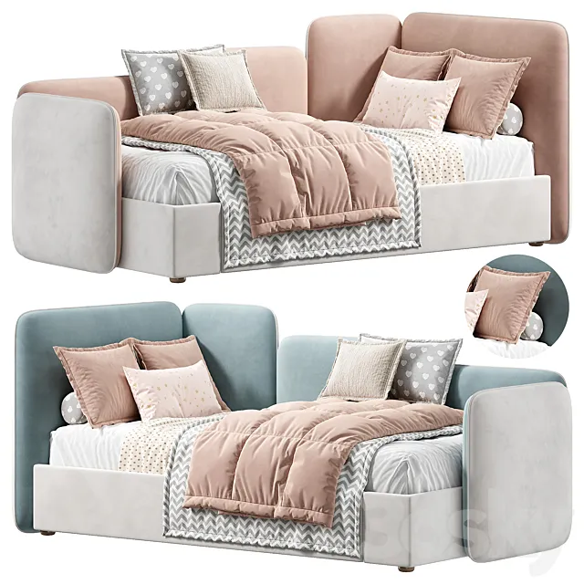 Baby Bed KRD 3D Model