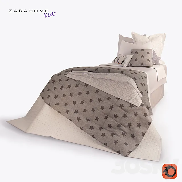 Baby bedding 3DModel Baby bedding 3DModel