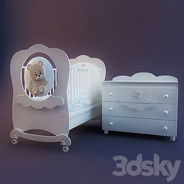 Baby Expert Abbracci by Trudi 3D Model Baby Expert Abbracci by Trudi 3D Model