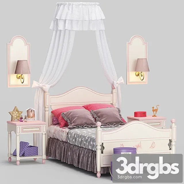 Baby Happy Night Ferretti 3D Model Download