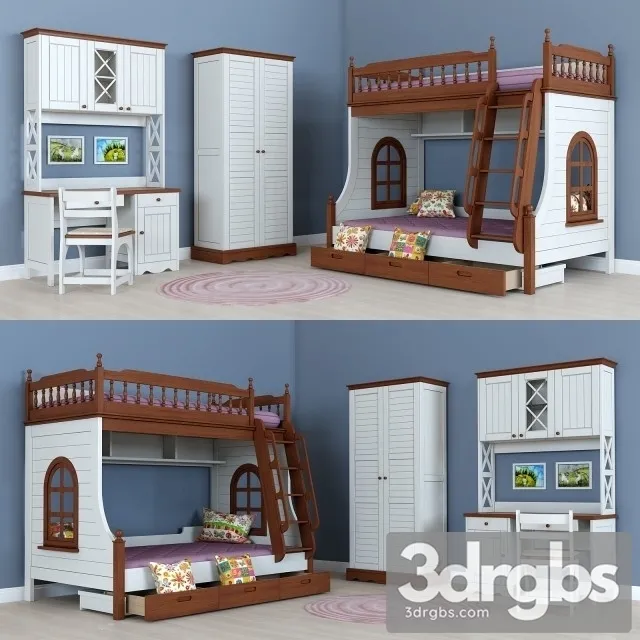 Baby Room 03 3D Model Download
