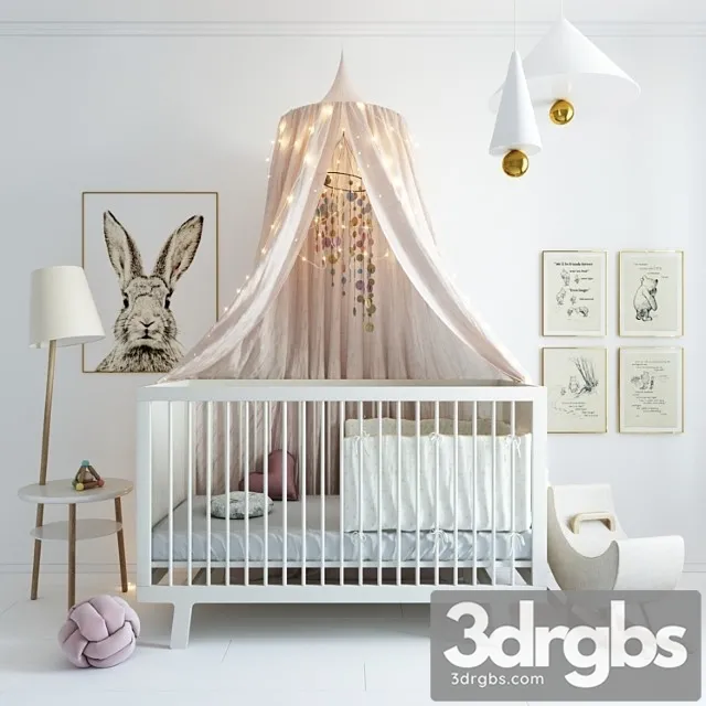 Baby Set 3D Model Download