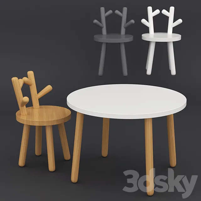 Baby set_1 3D Model