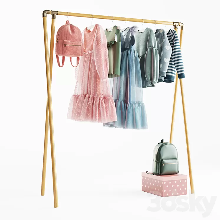 Baby_clothes_set 3D Model Baby_clothes_set 3D Model