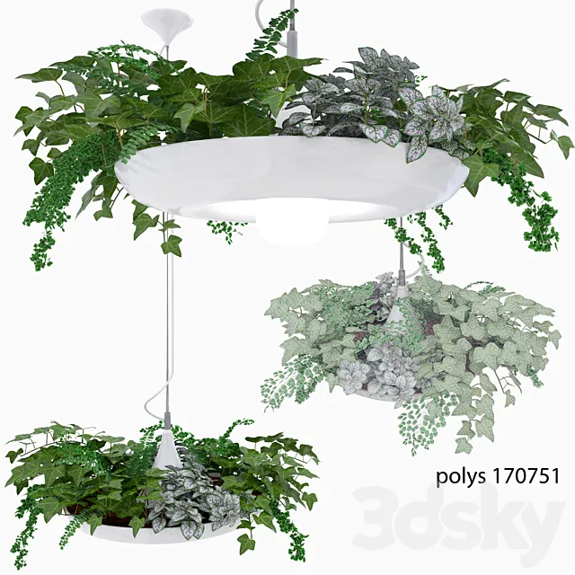 Babylon Plantable Lamp vol 2 3D Model Babylon Plantable Lamp vol 2 3D Model