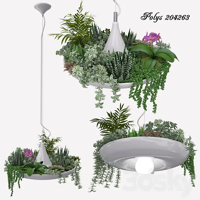Babylon Plantable Lamp vol.4 3DModel Babylon Plantable Lamp vol.4 3DModel