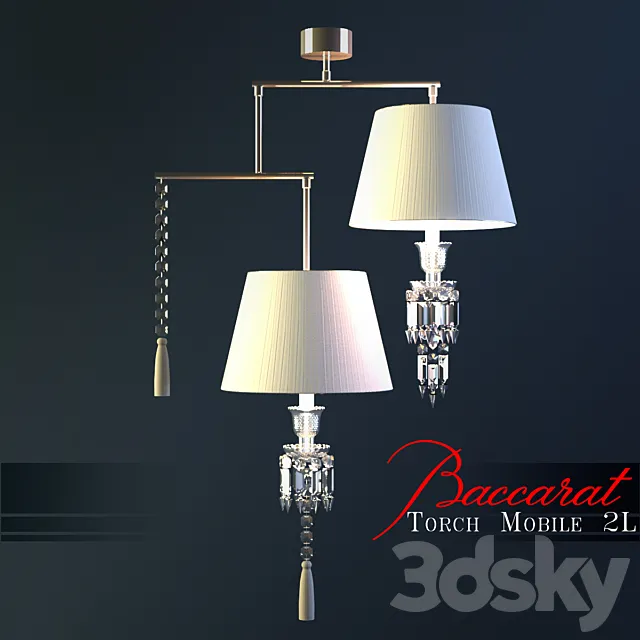 Baccarat-Torch Mobile 2L 3D Model Baccarat-Torch Mobile 2L 3D Model