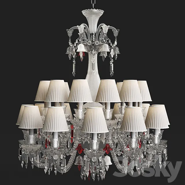 Baccarat Zenith Flou 3DModel Baccarat Zenith Flou 3DModel
