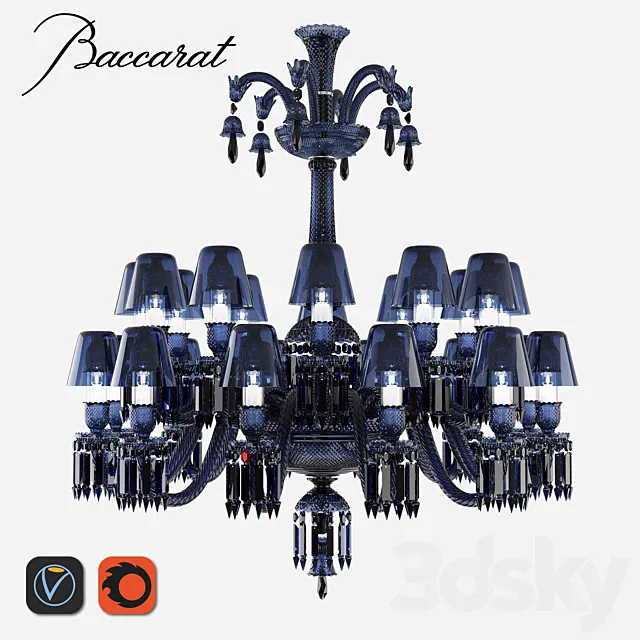 Baccarat ZENITH MIDNIGHT 2017 3D Model