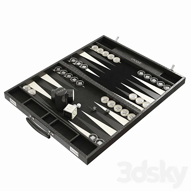 backgammon Masque de Femme 3DModel backgammon Masque de Femme 3DModel