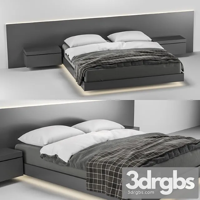 Backlit bed Backlit bed