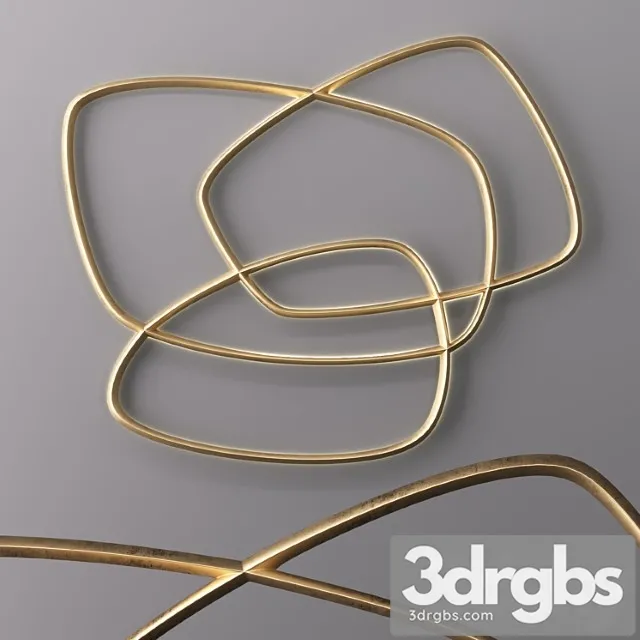 Backlit wall decor 3D Model Download