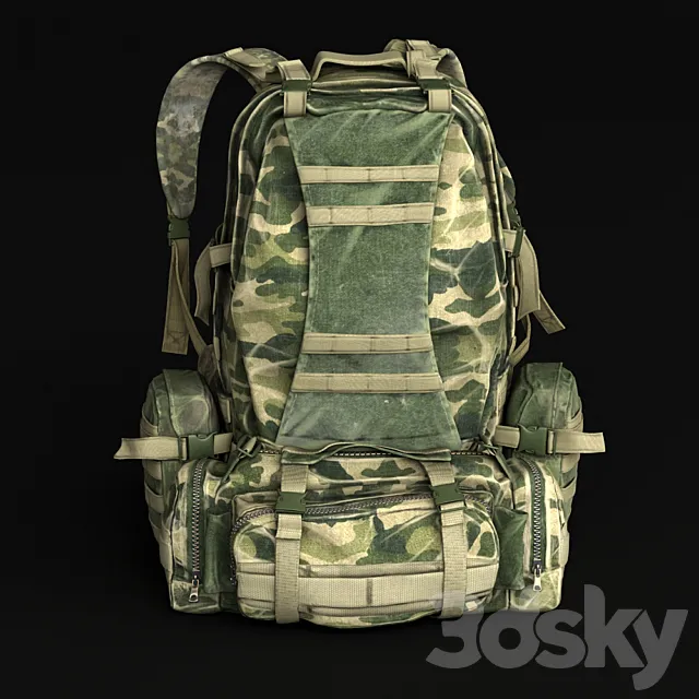 Backpack 3D Model Backpack 3D Model