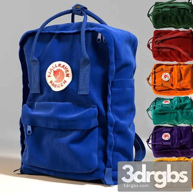 Backpack Fjallraven 3D Model Download