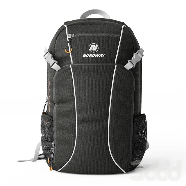 Backpack Nordway Discovery 30 3D Model Backpack Nordway Discovery 30 3D Model
