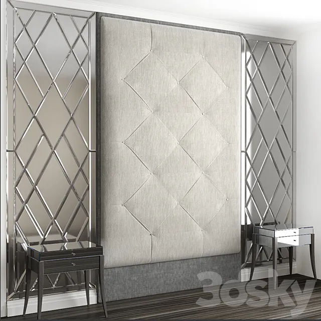 Backrest for bed_5 3DModel Backrest for bed_5 3DModel