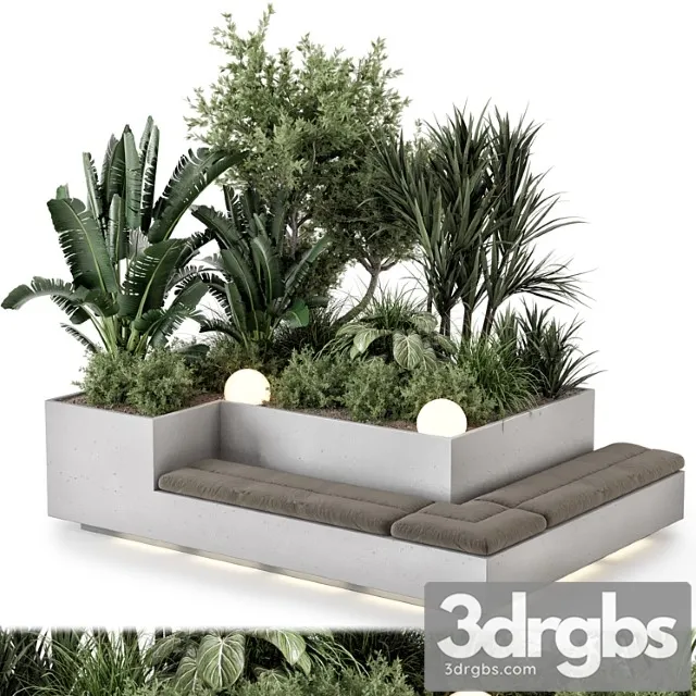 Backyard and landscape set bush and tree – set 1180 Backyard and landscape set bush and tree – set 1180