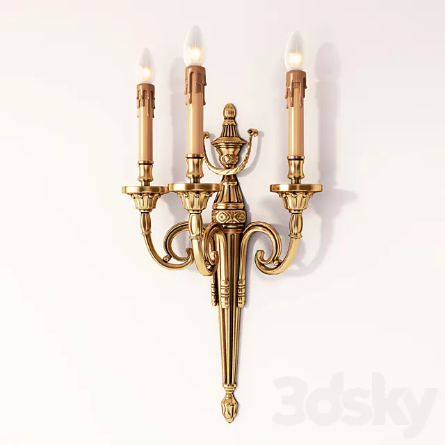 Badari Sconce 3D Model Badari Sconce 3D Model