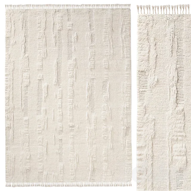 BADRI WOOL RUG 3D Model BADRI WOOL RUG 3D Model