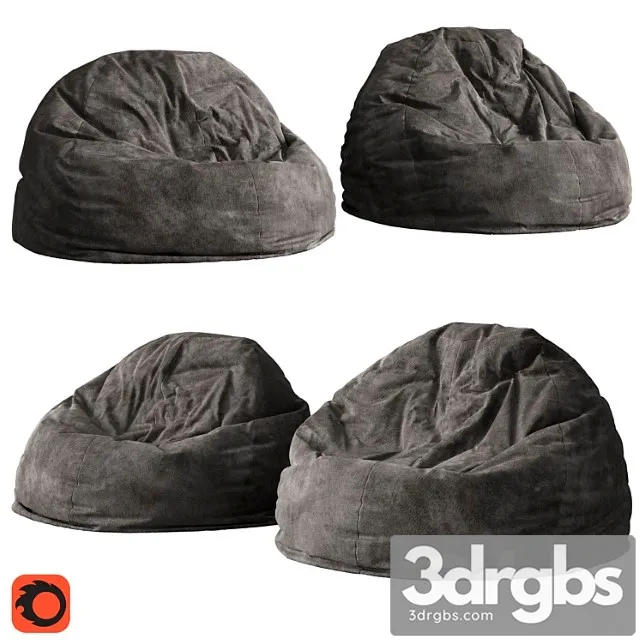 Bag chair 2 2 3D Model Download