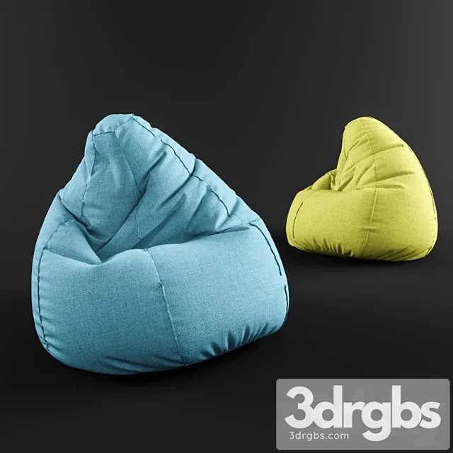 Bag Chair 22 3D Model Download Bag Chair 22 3D Model Download