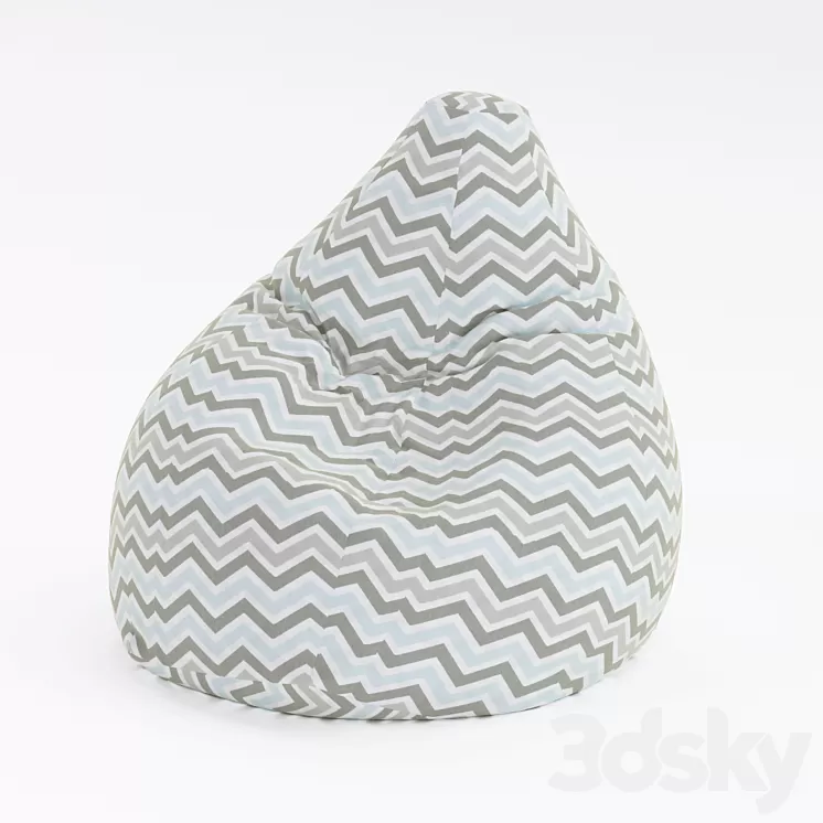 Bag chair 3D Model