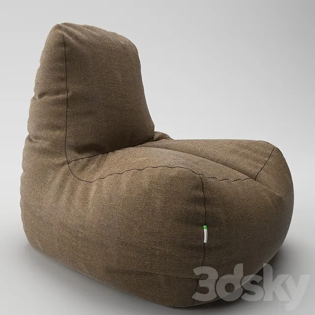 bag chair 3D Model bag chair 3D Model