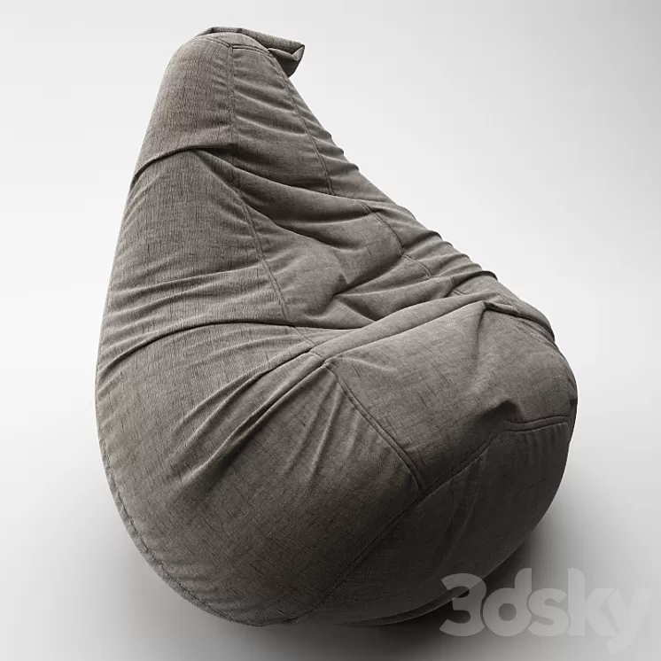 bag chair 3D Model bag chair 3D Model