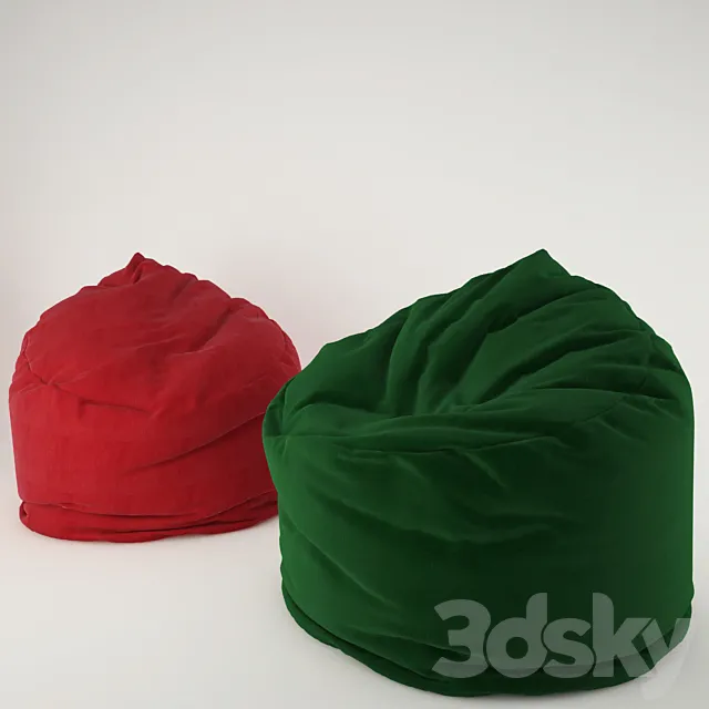 Bag chair 3DModel Bag chair 3DModel