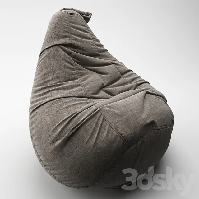 bag chair 3DModel bag chair 3DModel