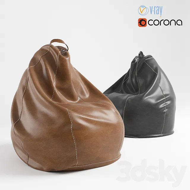 Bag chair 3DModel Bag chair 3DModel