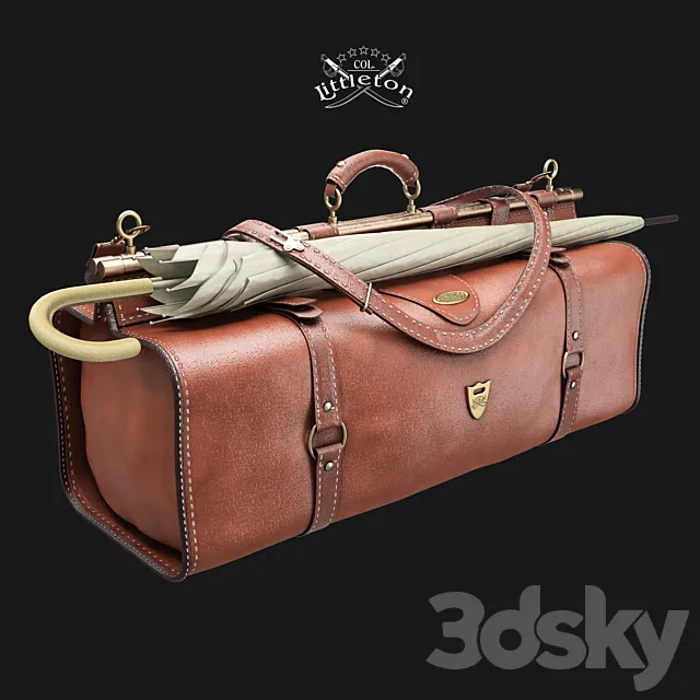 Bag colonel littleton 3D Model Bag colonel littleton 3D Model