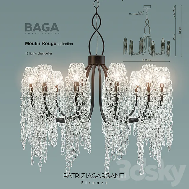 Baga Contemporary PG309 3D Model Baga Contemporary PG309 3D Model