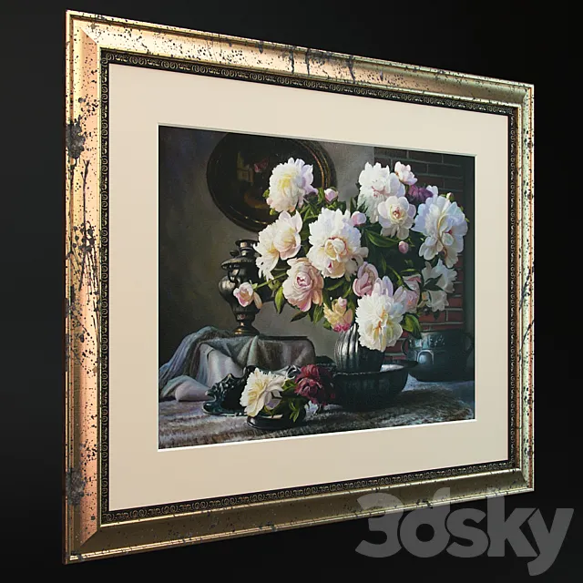 Baget for pictures or mirrors 3D Model Baget for pictures or mirrors 3D Model