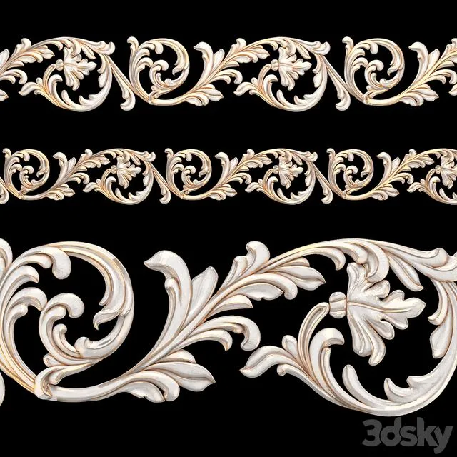 Baget new 55 3D Model Baget new 55 3D Model