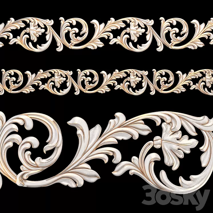 Baget new 55 3D Model Baget new 55 3D Model